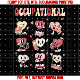 Occupational Therapy Candy Sweet Heart Ot Valentines Day T-shirt