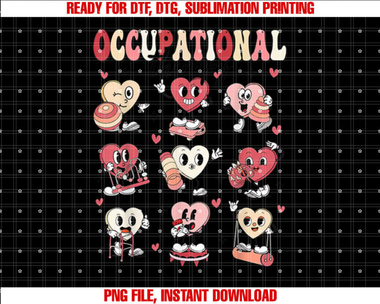 Occupational Therapy Candy Sweet Heart OT Valentines Day T-shirt
