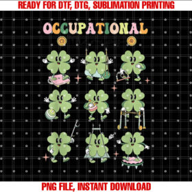 Occupational Therapy Ot Lucky Shamrock Saint Patricks Day T-shirt
