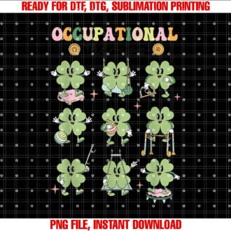 Occupational Therapy OT Lucky Shamrock Saint Patricks Day T-shirt