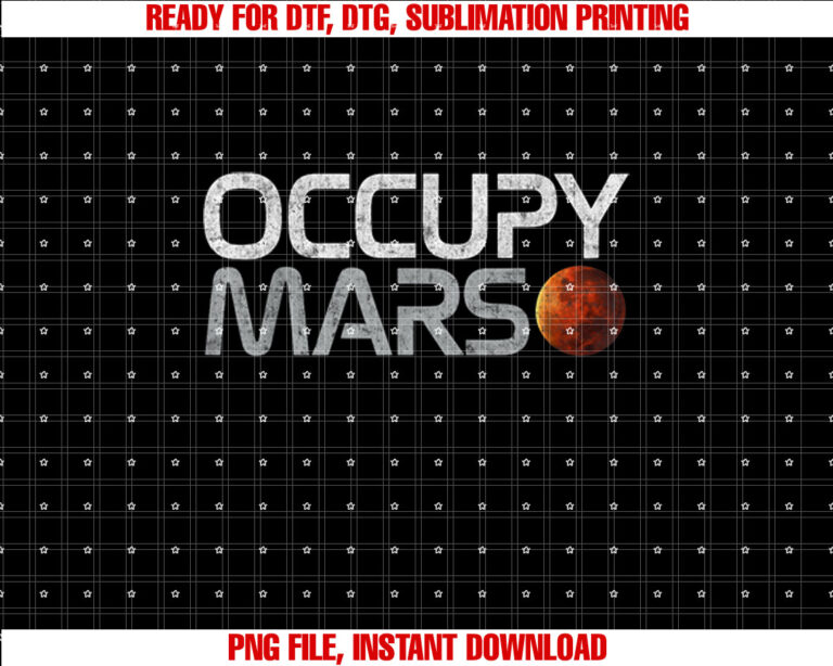Occupy Mars Astronomy Space Explorer T-shirt