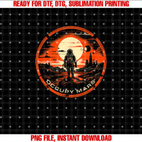 Occupy Mars Terraforming T-shirt