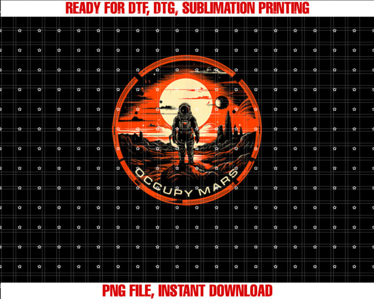 Occupy Mars Terraforming T-shirt