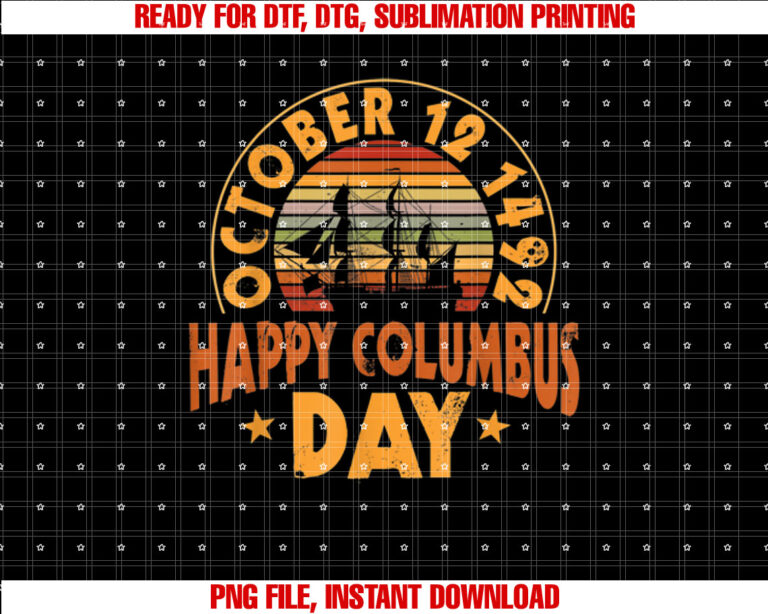 October 12 1492 Happy Columbus Day T-shirt