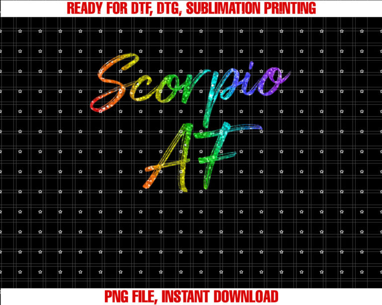 October November Birthday Gifts Scorpio AF T-shirt