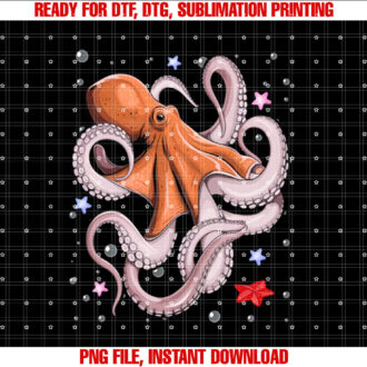 Octopus for Men Women Boys Girls Kids T-shirt