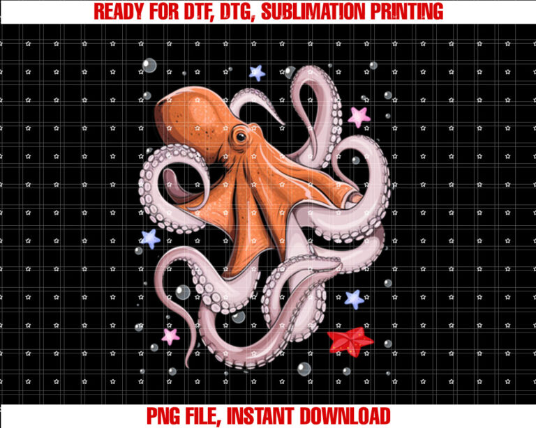 Octopus for Men Women Boys Girls Kids T-shirt