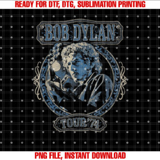 Official Bob Dylan Tour 74 T-shirt