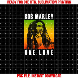 Official Bob Marley One Love Gradient T-shirt