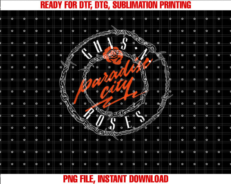 Official Guns N Roses Paradise T-shirt