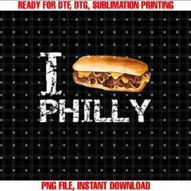 Official I Love Philly Cheesesteak T-shirt