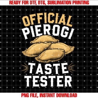 Official Pierogi Taste Tester Polish Food Lover Foodie T-shirt