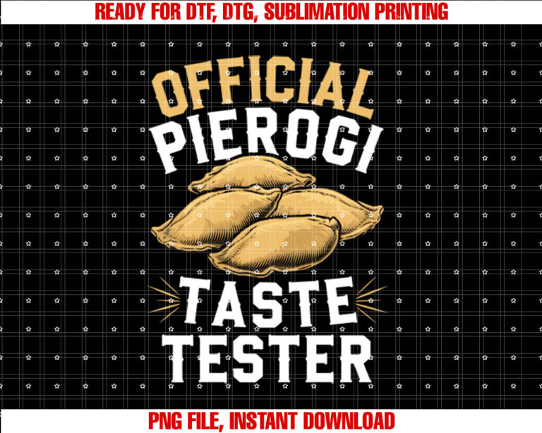 Official Pierogi Taste Tester Polish Food Lover Foodie T-shirt