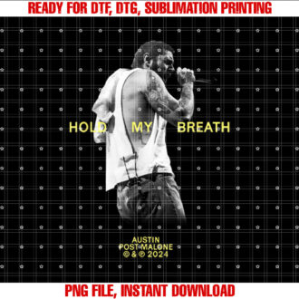 Official Post Malone Hold My Breath T-shirt