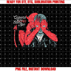 Official Queens of the Stone Age Devil T-shirt