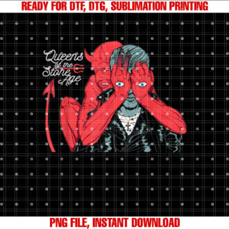 Official Queens Of The Stone Age Devil T-shirt