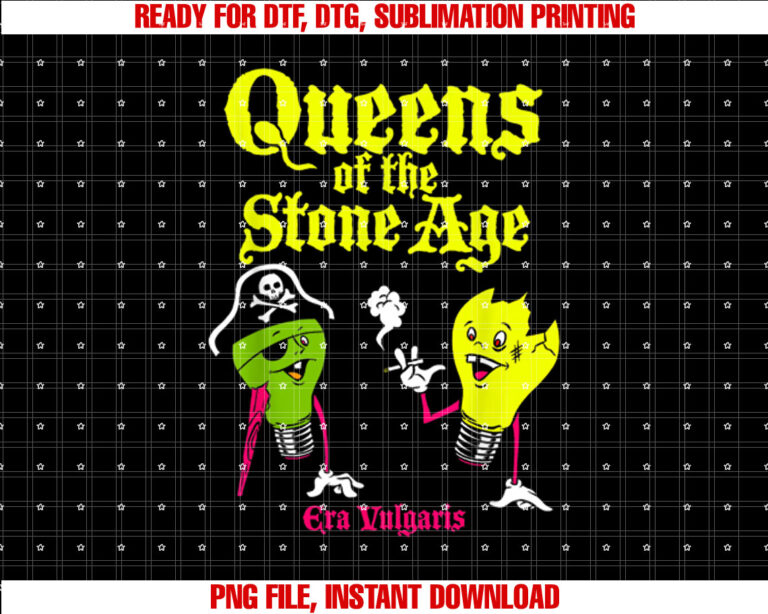 Official Queens Of The Stone Age Era Vulgaris T-shirt