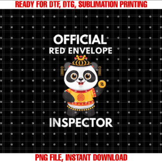 Official Red Envelope Inspector Lunar Chinese New Year Gift T-shirt