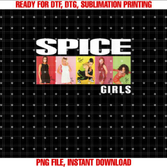 Official Spice Girls Photo Block T-shirt