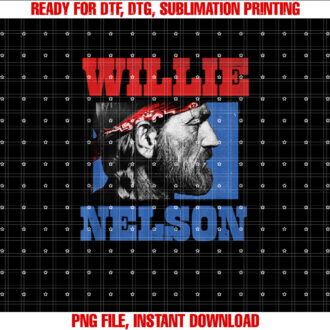 Official Willie Nelson Bandana T-shirt
