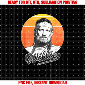 Official Willie Nelson Sunset Photo T-shirt