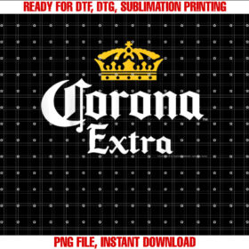 Officially Licensed Corona Gold Crown Graphic T-shirt