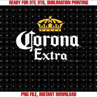 Officially Licensed Corona Gold Crown Graphic T-shirt