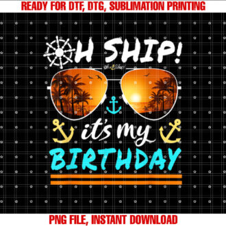 Oh Ship its my Birthday Cruise T-shirt