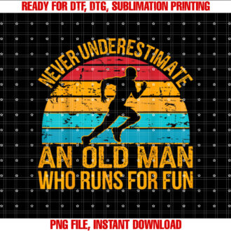 Old Man Running Humor Fitness Lover Funny Senior Runner T-shirt