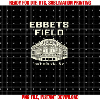 Old School Baseball Ebbets Field Brooklyn NY Retro Stadium T-shirt