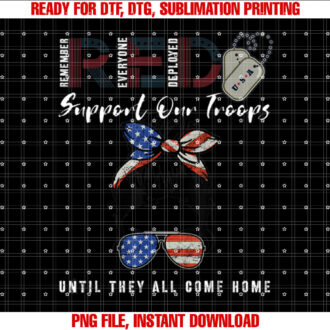 On Friday We Wear Red Friday Military Support troops US Flag T-shirt