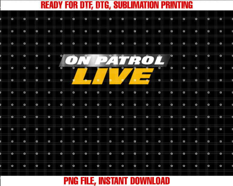 On Patrol Live T-shirt
