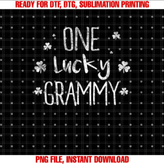 One Lucky Grammy St Patricks Day T-shirt