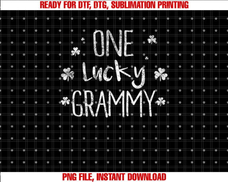 One Lucky Grammy St Patricks Day T-shirt