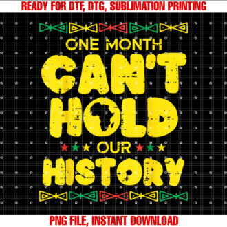 One Month Cant Hold Our History American Men Women Kid T-shirt