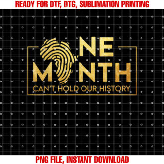 One Month Cant Hold Our History History Month T-shirt