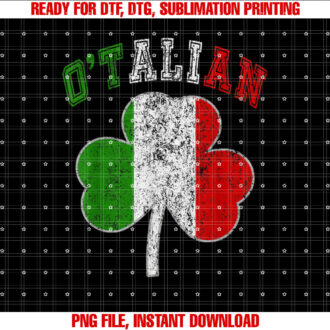 Otalian St Patricks Day Italian Italy Flag Italia T-shirt