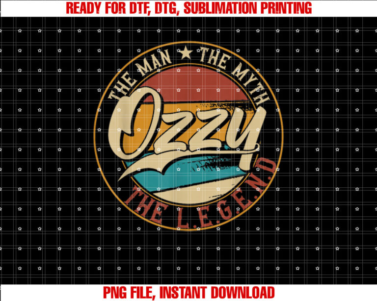 Ozzy The man the myth the legend T-shirt