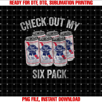 Pabst Check Out My Six Pack T-shirt