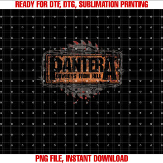 Pantera Official Cowboys From Hell Saw T-shirt
