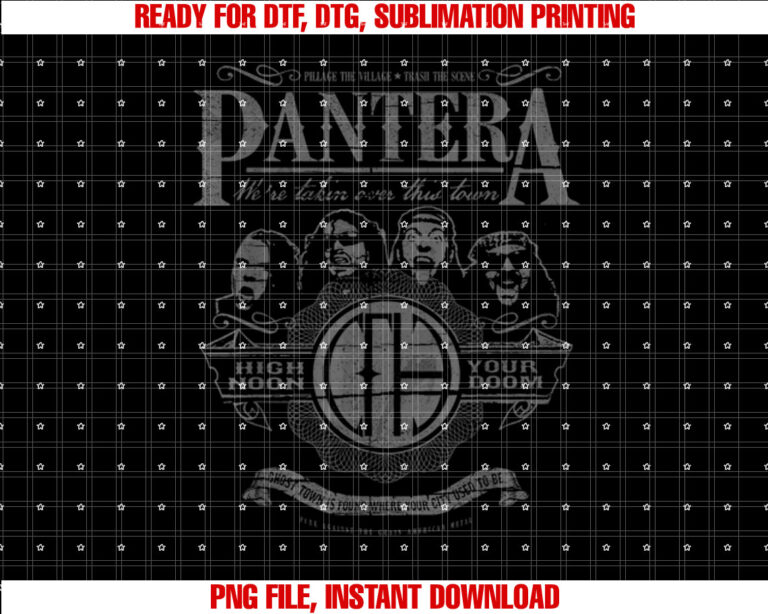 Pantera Official High Noon T-shirt