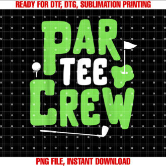 Par Tee Crew Funny Golf Lover Putter Golfing Golfer Boy Girl T-shirt