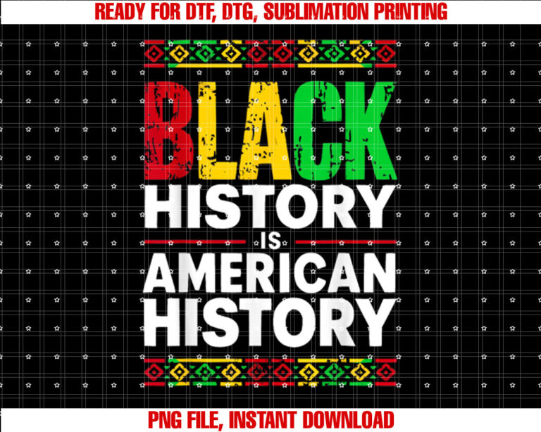 Patriotic African American History Is American History T-shirt
