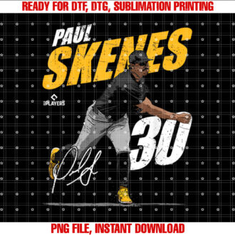 Paul Skenes Pittsburgh Baseball Players MLBPSK3001 T-shirt