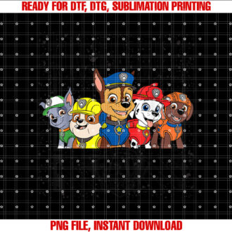 Paw Patrol Group On Patrol T-shirt
