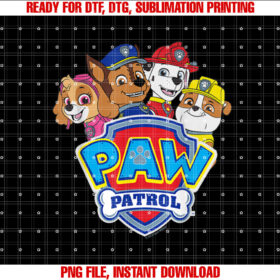 Paw Patrol Group With T-shirt