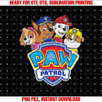 Paw Patrol Group With T-shirt