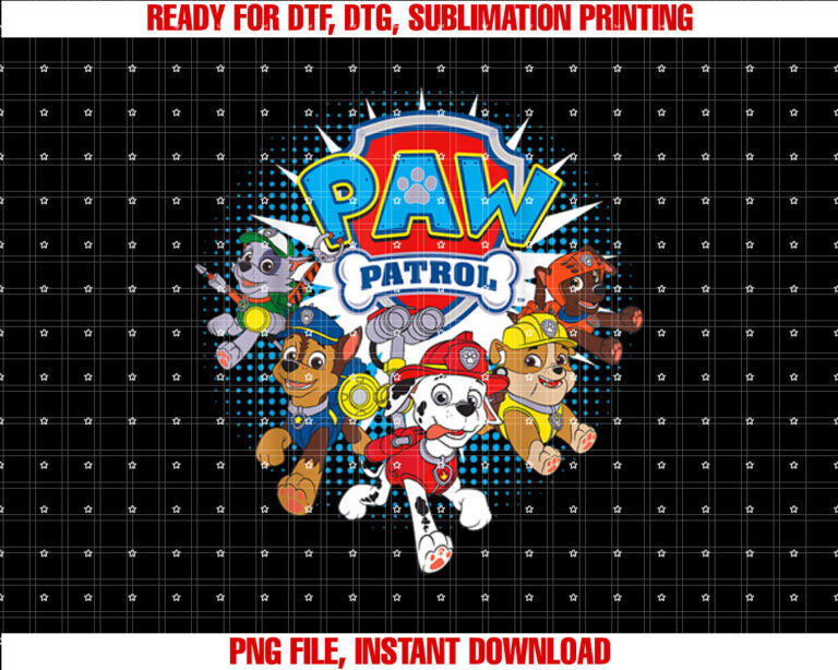 Paw Patrol Team Nickelodeon T-shirt