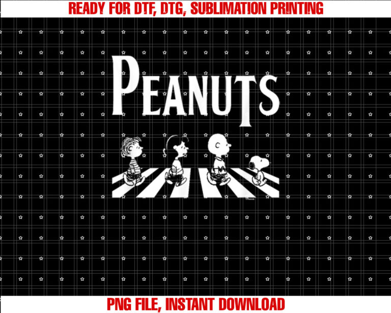 Peanuts Crossing Road T-shirt