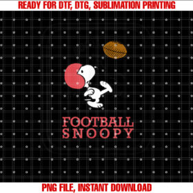 Peanuts Football Snoopy T-shirt